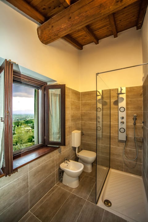 Standard Apartment, 2 Bedrooms Situated about 600 meters from the main building | Bathroom | Free toiletries, hair dryer, bidet, towels