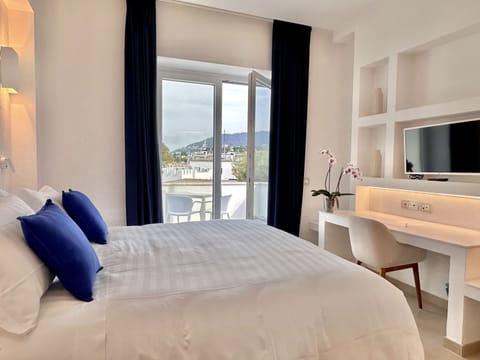 Deluxe Double Room | Egyptian cotton sheets, premium bedding, down comforters, minibar