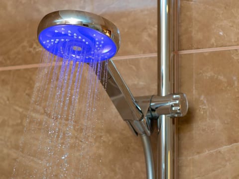 Select Comfort beds, free minibar items, in-room safe, blackout drapes