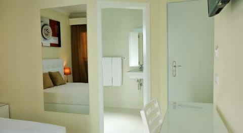 Double Room, Non Smoking, Balcony | Bathroom | Shower, free toiletries, hair dryer, towels