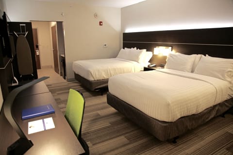 Standard Room, 2 Queen Beds | In-room safe, desk, iron/ironing board, cribs (free)