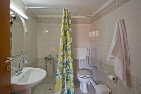 Double Room | Bathroom | Shower, rainfall showerhead, free toiletries, hair dryer