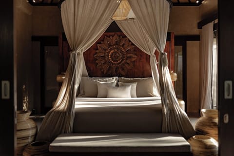 Grand One Bedroom Villa with Private Pool | In-room safe, blackout drapes, iron/ironing board