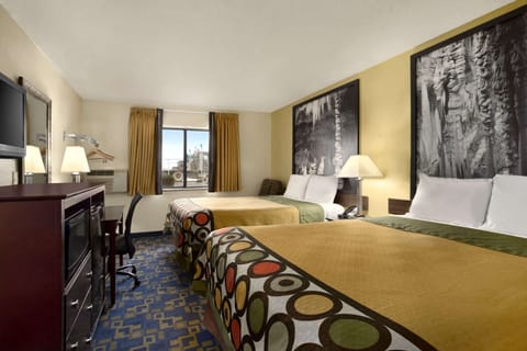 Standard Room, 2 Queen Beds | Desk, iron/ironing board, cribs (free), WiFi (free)