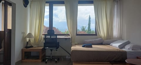 Panoramic Double Room | Desk, laptop workspace, free WiFi