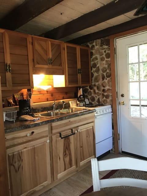 Fridge, microwave, coffee/tea maker