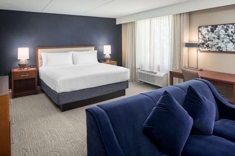 Suite, 1 King Bed | In-room safe, desk, blackout drapes, iron/ironing board