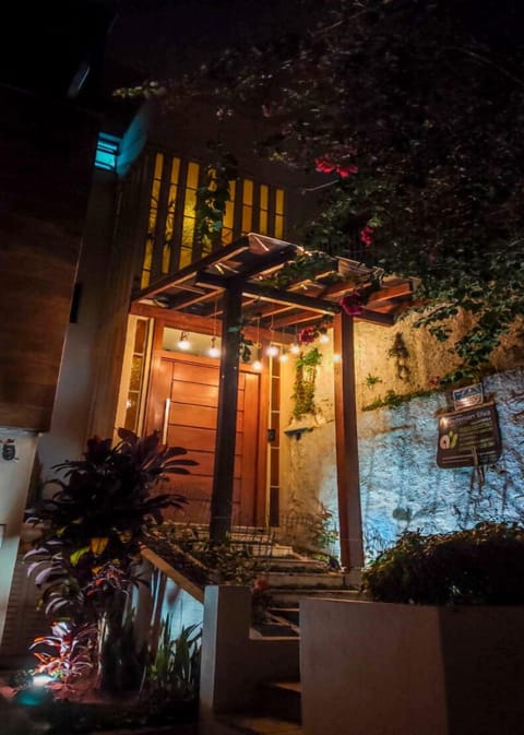 Front of property - evening/night