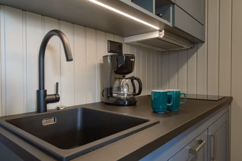 Dobbelrom med fjordutsikt | Private kitchenette