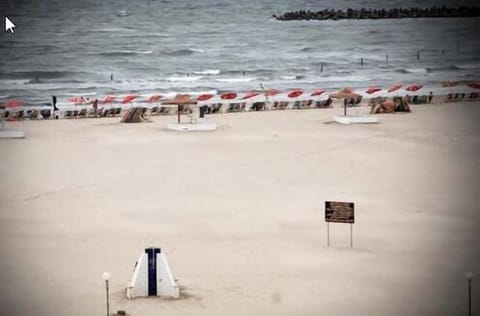 Private beach nearby