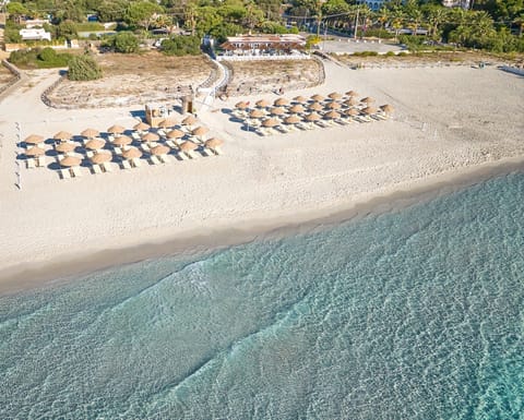 Private beach