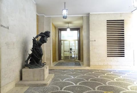 Interior entrance