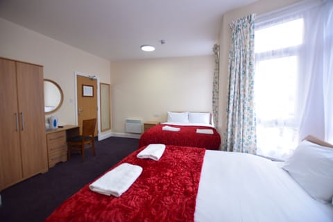 Desk, laptop workspace, iron/ironing board, free WiFi
