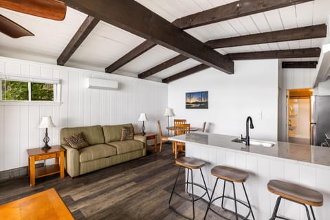 Villa | Private kitchen | Fridge, microwave, coffee/tea maker