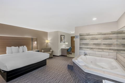 Pillowtop beds, in-room safe, laptop workspace, iron/ironing board