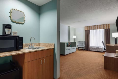 Deluxe Suite, 1 King Bed, Non Smoking (One-Bedroom) | Premium bedding, in-room safe, desk, blackout drapes
