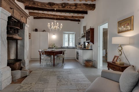 Romantic Condo | Living area | Flat-screen TV