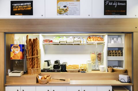 Daily buffet breakfast for a fee