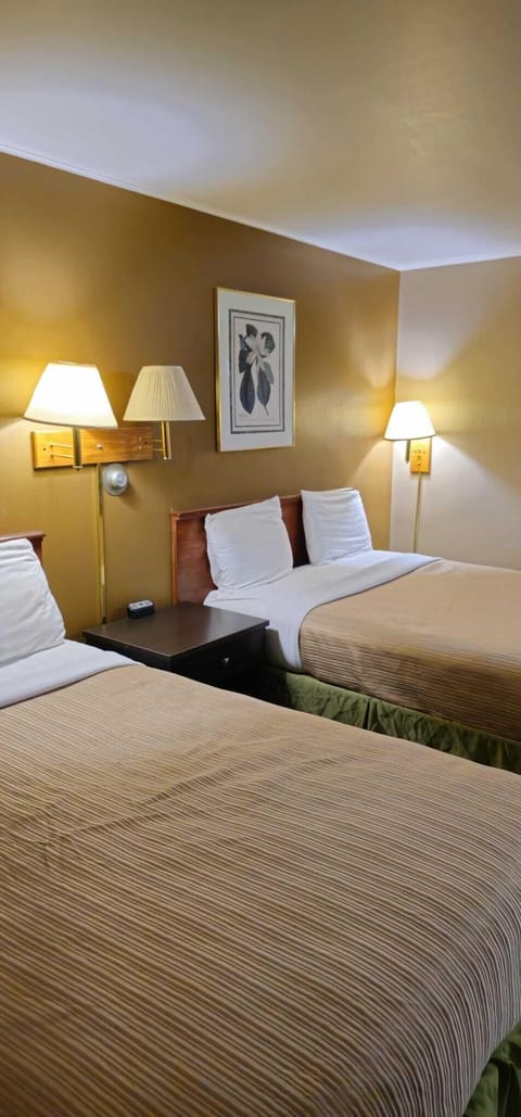 Standard Room, 2 Queen Beds, Non Smoking | Premium bedding, iron/ironing board (on request), WiFi (free)