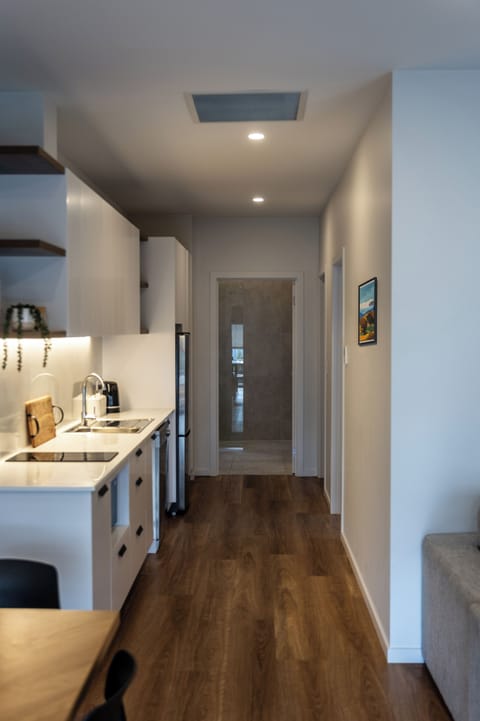 Family Apartment | Private kitchen | Fridge, electric kettle