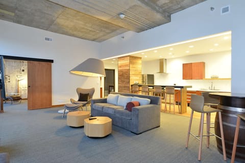 52-inch flat-screen TV with cable channels, TV