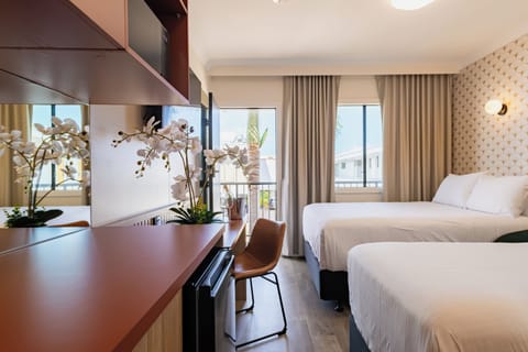 Royal Twin Room | Premium bedding, down comforters, Tempur-Pedic beds, blackout drapes