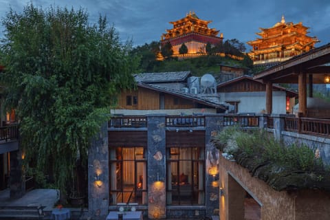 Front of property - evening/night