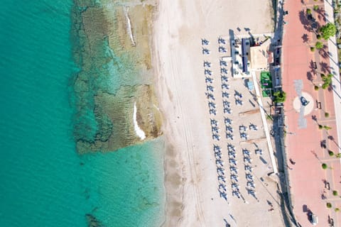 Private beach nearby, sun loungers, beach umbrellas, beach bar