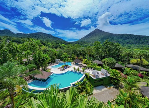 2 outdoor pools, open 9:30 AM to 10:00 PM, free cabanas, pool umbrellas