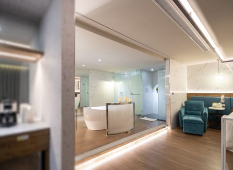 Deluxe Double Room | Premium bedding, free minibar, blackout drapes, free cribs/infant beds