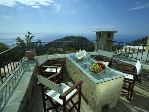 Villa, 2 Bedrooms, Sea View (Duplex, Pleiades) | View from room