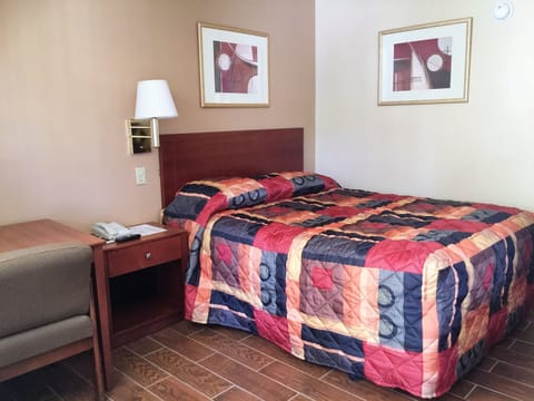 Premium bedding, desk, free WiFi, bed sheets