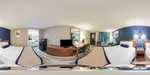 Desk, iron/ironing board, free WiFi, bed sheets