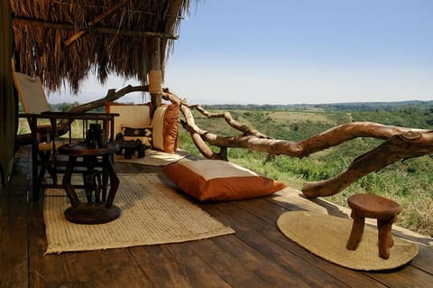 Deluxe Tent, Garden View | Terrace/patio