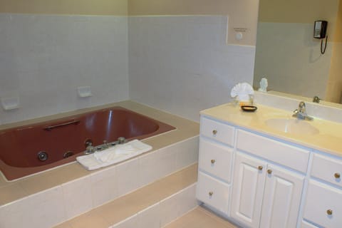 Deluxe Room | Bathroom | Combined shower/tub, free toiletries, hair dryer, towels