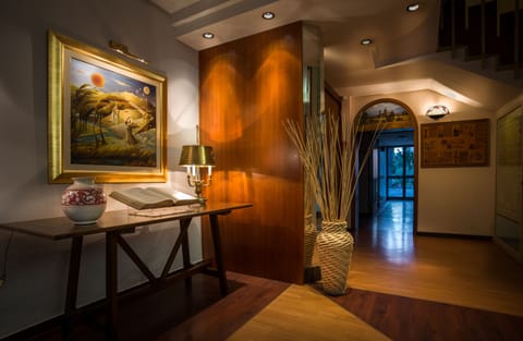 Interior entrance
