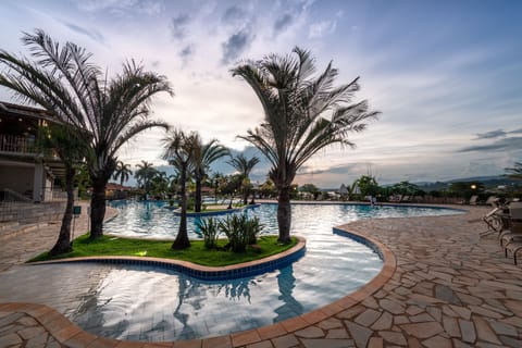 2 outdoor pools, pool umbrellas, sun loungers