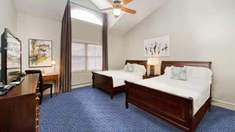 Deluxe Double Room, 2 Queen Beds | Egyptian cotton sheets, premium bedding, individually decorated