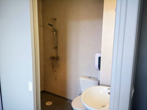 Twin Room | Bathroom | Shower, free toiletries, towels