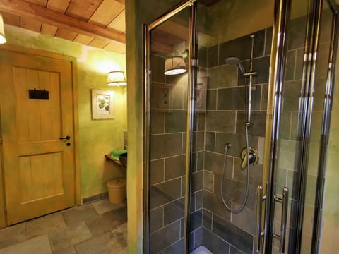 Gallery Room | Bathroom | Shower, rainfall showerhead, free toiletries, hair dryer