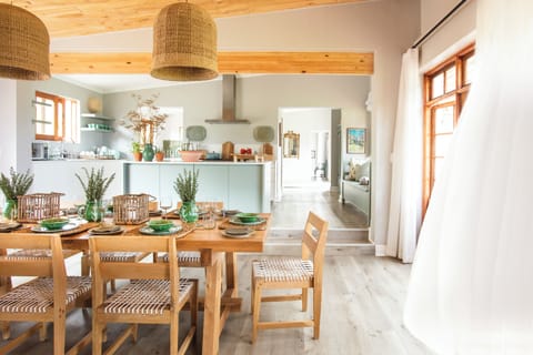 Cow Shed Cottage | Private kitchen | Full-size fridge, microwave, coffee/tea maker, electric kettle