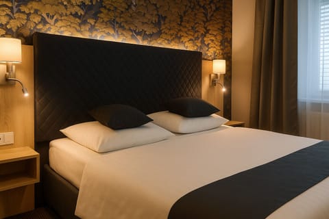 Premium bedding, minibar, in-room safe, desk