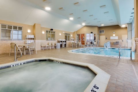 Indoor pool, outdoor pool