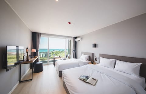 Standard Room | 1 bedroom, down comforters, desk, blackout drapes