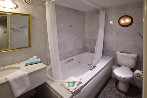 Executive Double Room | Bathroom | Combined shower/tub, free toiletries, hair dryer, towels