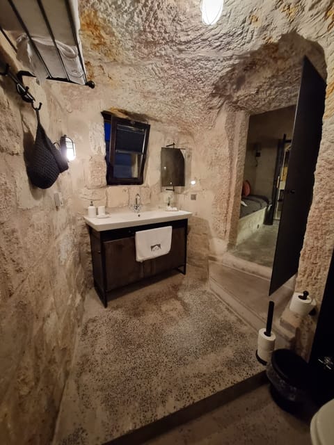 Suite | Bathroom | Shower, free toiletries, hair dryer, slippers