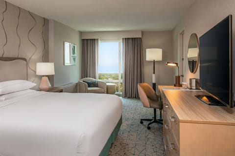 Room, 1 King Bed, Non Smoking | Premium bedding, pillowtop beds, in-room safe, desk