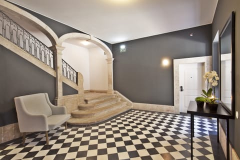 Interior entrance