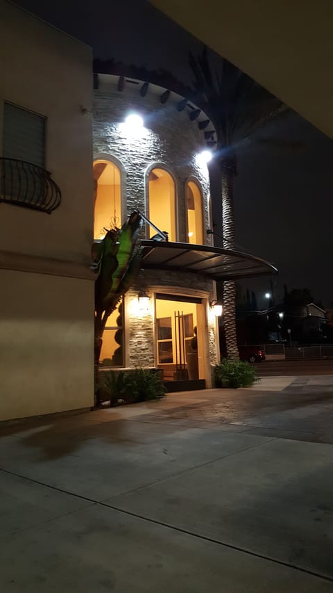 Front of property - evening/night