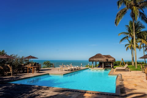 Outdoor pool, open 8:00 AM to 10:00 PM, pool umbrellas, sun loungers